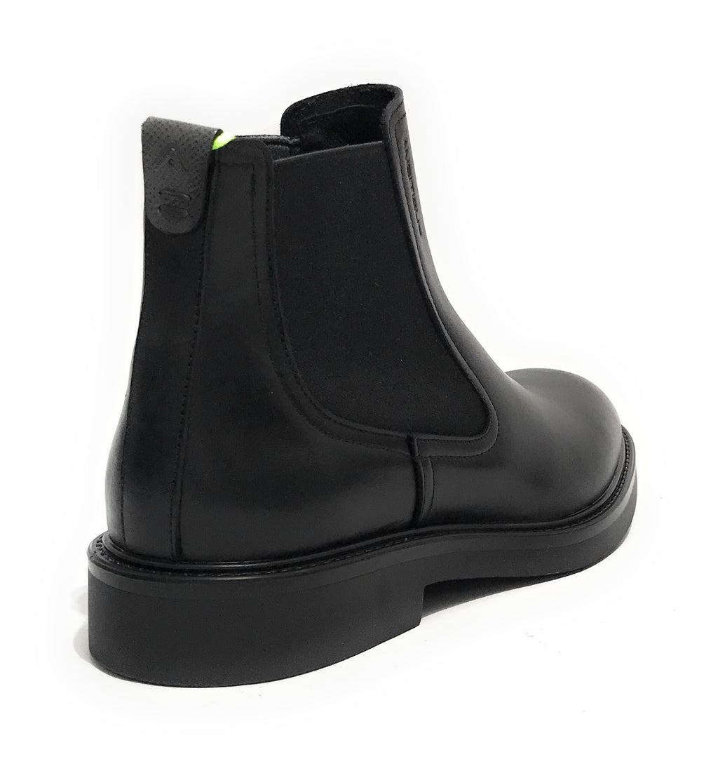 Stivaletto beatles uomo Ambitious 12262 in pelle black U24AM11