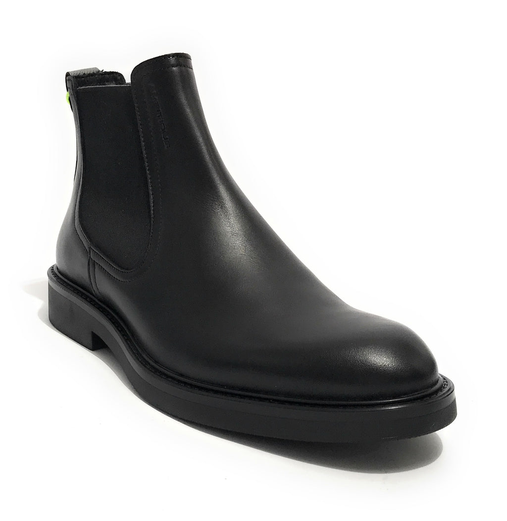 Stivaletto beatles uomo Ambitious 12262 in pelle black U24AM11