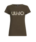 T-shirt donna Liu Jo lichene/animalier ES25LJ07 VA5154 JS003