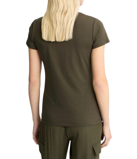 T-shirt donna Liu Jo lichene/animalier ES25LJ07 VA5154 JS003