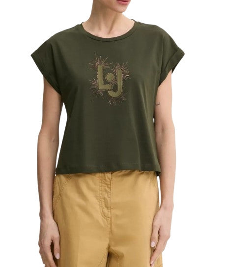 T-shirt donna Liu Jo lichene ES25LJ19 VA5151 JS923