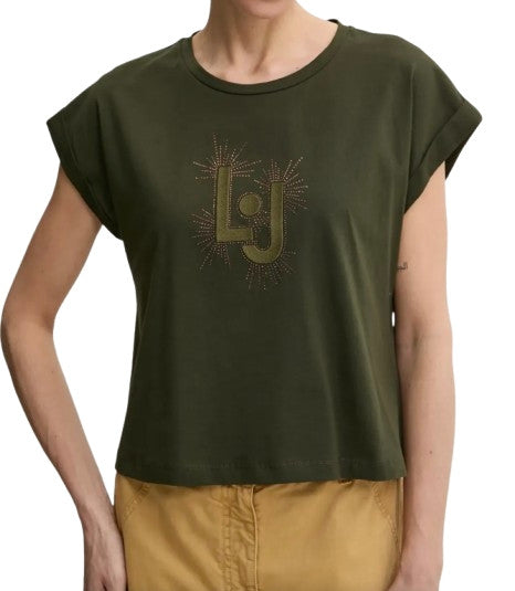 T-shirt donna Liu Jo lichene ES25LJ19 VA5151 JS923