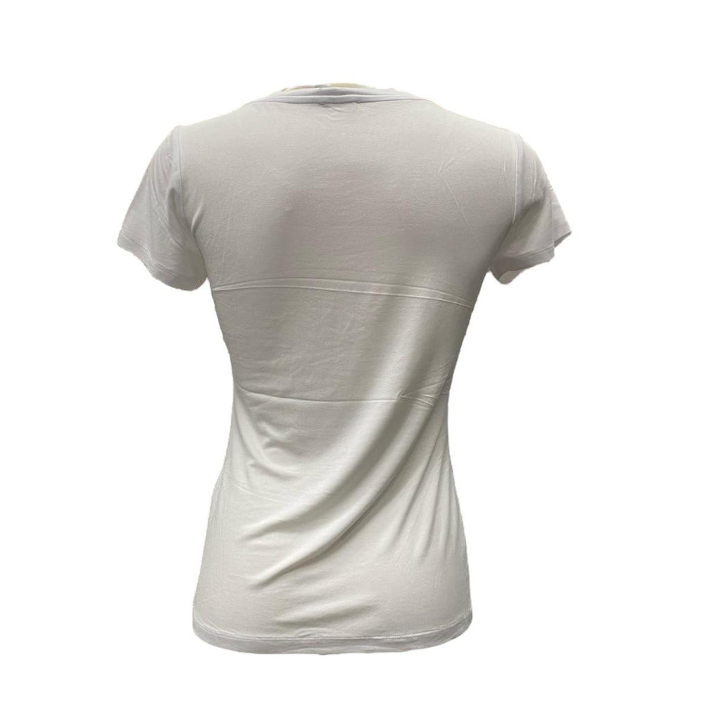 T-shirt donna Liu Jo bianco/pearl ES25LJ24 VA5156 JS360