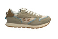Sneaker Sun68 Girls's Ally ethnic teen bianco panna ZS25SU06 Z35405T