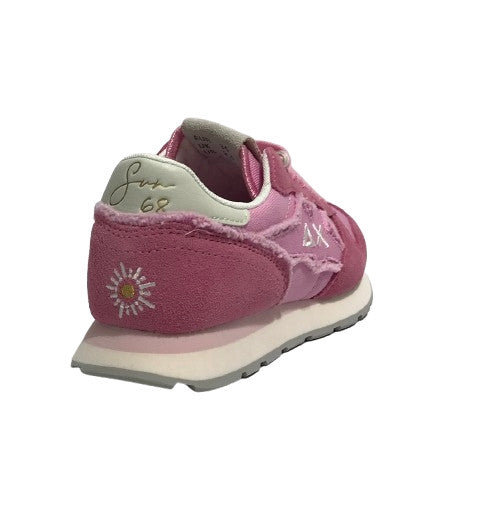 Sneaker Sun68 Girl's big Stargirl canvas teen ciclamino ZS25SU13 Z35416T