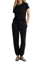 T-shirt donna Liu Jo nero ES25LJ43 TA5180 JS923