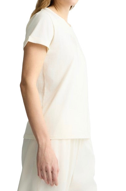 T-shirt donna Liu Jo bianco ES25LJ58 TA5180 JS923 M9248