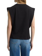 Top donna Liu Jo nero ES25LJ59 TA5272 J6308 22222