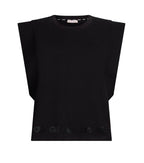 Top donna Liu Jo nero ES25LJ59 TA5272 J6308 22222