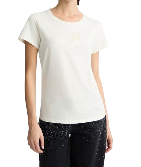 T-shirt donna Liu Jo white ES25LJ74 TA5170 JS923 M9282