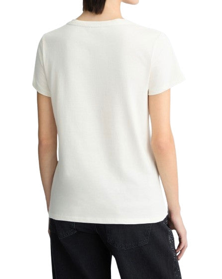 T-shirt donna Liu Jo white ES25LJ74 TA5170 JS923 M9282