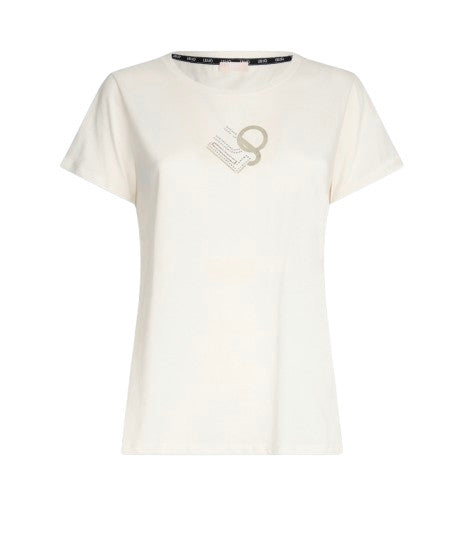 T-shirt donna Liu Jo white ES25LJ74 TA5170 JS923 M9282