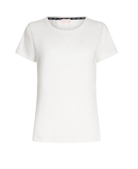 T-shirt donna Liu Jo white ES25LJ76 TA5214 JS003