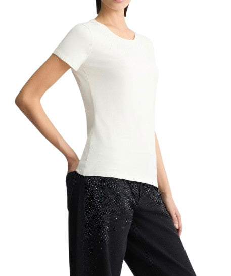 T-shirt donna Liu Jo white ES25LJ76 TA5214 JS003