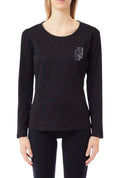 T-shirt donna Liu Jo manica lunga nero E26LJ39 TF5164 JS923 S9917