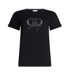 T-shirt donna Liu Jo Better nero E26LJ37 TF5163 JS923 R9932