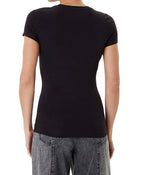 T-shirt donna Guess jet black E26GU30 W5YI16J1314 JBLK