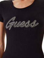 T-shirt donna Guess jet black E26GU30 W5YI16J1314 JBLK