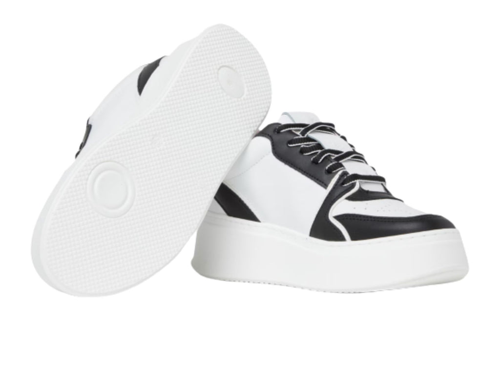 Scarpe donna sneaker Chiara Ferragni School white/ black D24CF03 CF3217 034