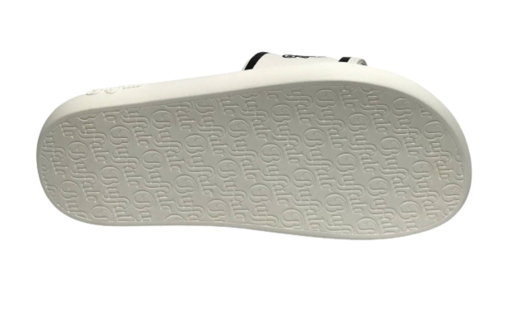 Slipper donna Buffalo rey bianco ecopelle vegan DS22BF03 BN16110571