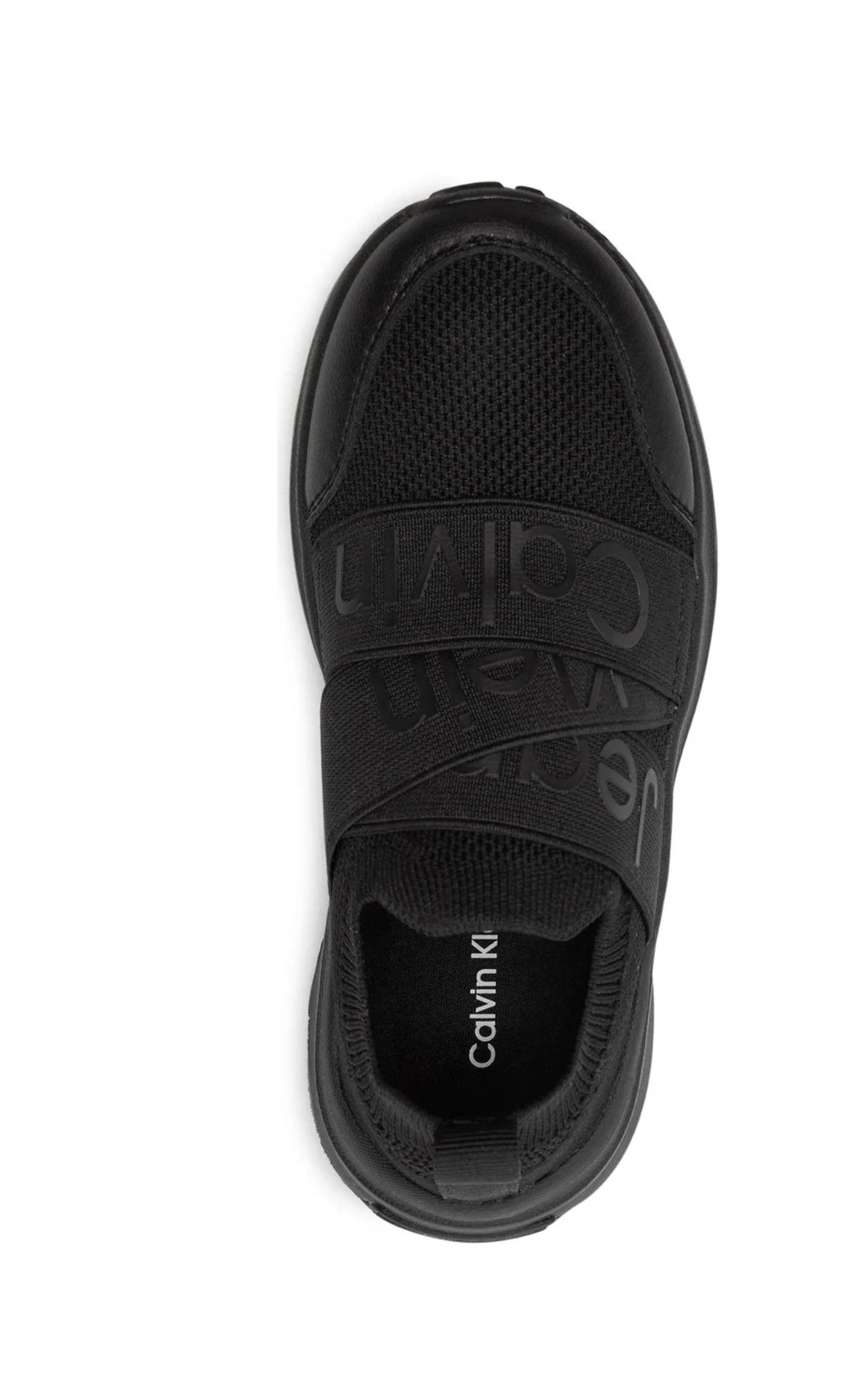 Sneaker running Calvin Klein Jeans ecopelle/ mesh black  D25CK01 V3X9-81082-0308999