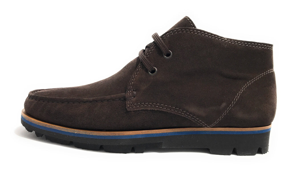 SCARPE UOMO ELITE POLACCHINO IN PELLE SCAMOSCIATA COLOR TESTA DI MORO  U18EL01