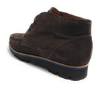 SCARPE UOMO ELITE POLACCHINO IN PELLE SCAMOSCIATA COLOR TESTA DI MORO  U18EL01