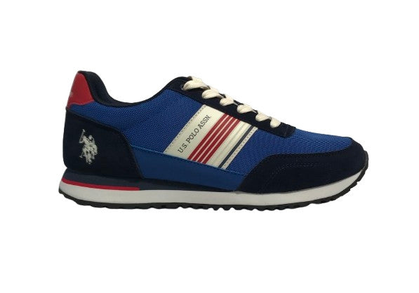 Sneaker U.S. POLO Xirio009A blu/red uomo US25UP25