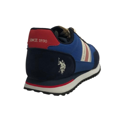 Sneaker U.S. POLO Xirio009A blu/red uomo US25UP25