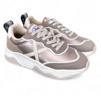 Scarpe donna Munich sneaker Wave 167 in pelle/ tessuto gold D25MU11 8770167
