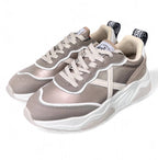 Scarpe donna Munich sneaker Wave 167 in pelle/ tessuto gold D25MU11 8770167