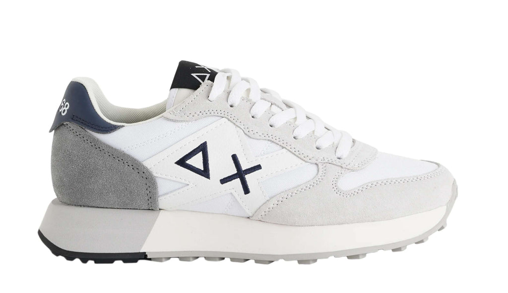 Sneaker Uomo Sun68 Jaki Solid bianco U26SU15 Z45113