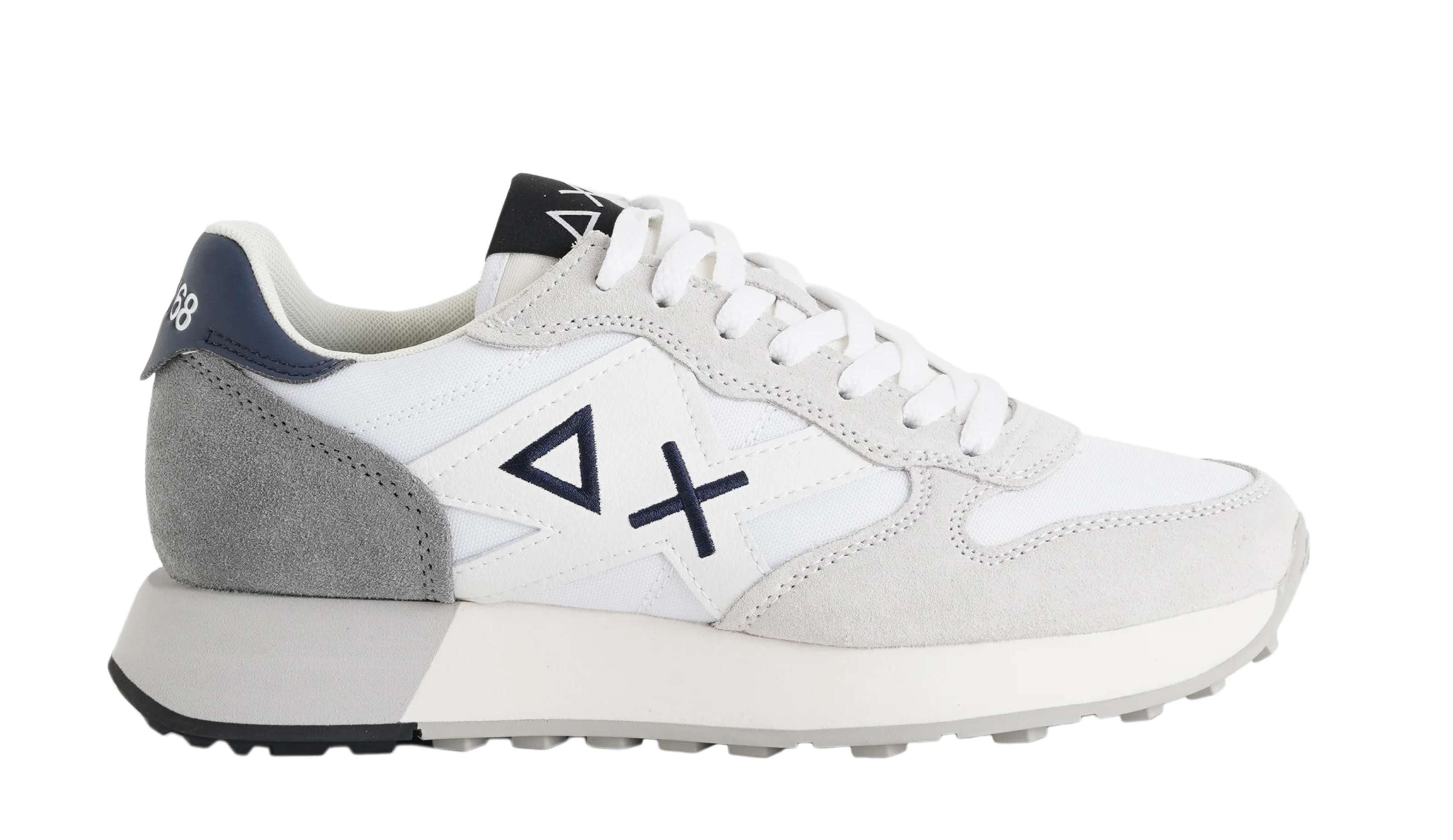 Sneaker Uomo Sun68 Jaki Solid bianco U26SU15 Z45113