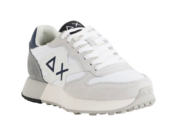 Sneaker Uomo Sun68 Jaki Solid bianco U26SU15 Z45113