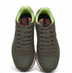 Sneaker running Sun68 Tom Fluo militare scuro U26SU05 Z45102