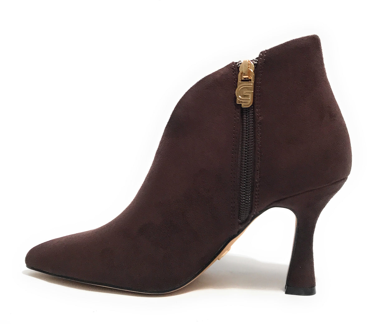 Scarpe donna Gold&gold stivaletto tc 70 ecopelle scamosciata caffè D26GG14 GD841