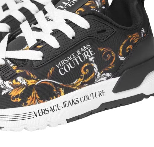Sneaker donna Versace Jeans Couture nero DS25VE03 78VA3SAA