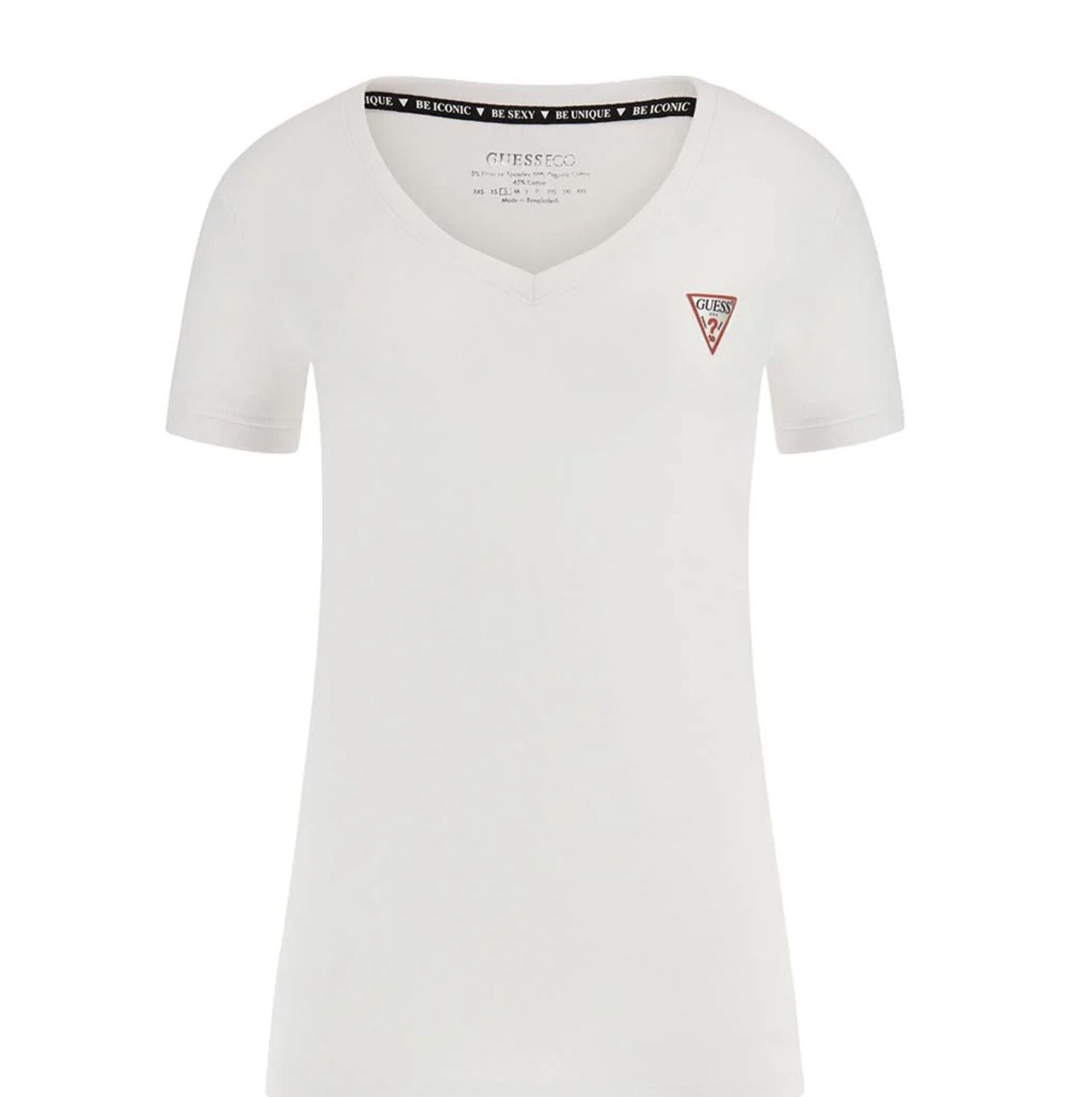 T-shirt donna Guess white ES25GU43 W2YI45J1314