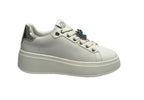 Sneaker donna Gold&gold bianco/ silver DS25GG01 GB916