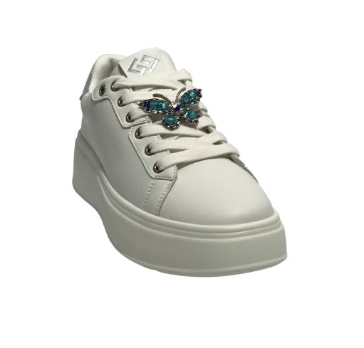 Sneaker donna Gold&gold bianco/ silver DS25GG01 GB916