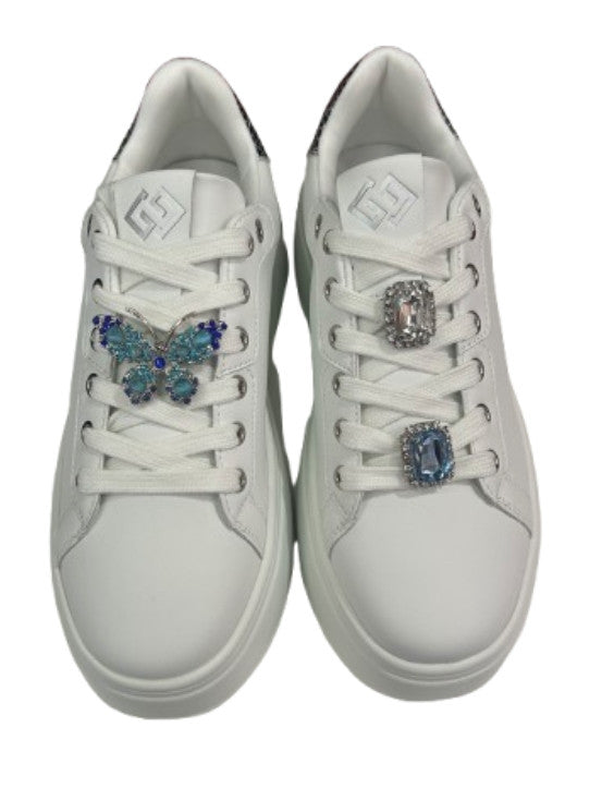 Sneaker donna Gold&gold bianco/ silver DS25GG01 GB916