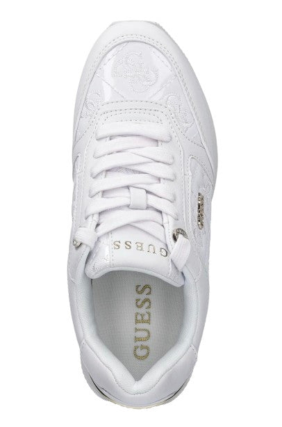 Sneaker donna Guess Camrio 4G platform white multilogo D26GU01 FLTCM9FAL12