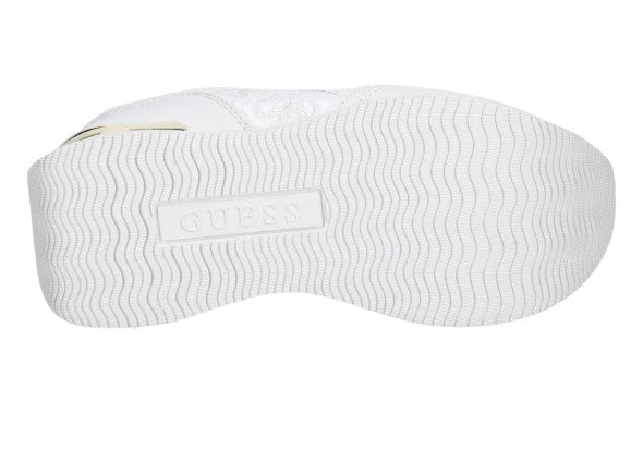 Sneaker donna Guess Camrio 4G platform white multilogo D26GU01 FLTCM9FAL12