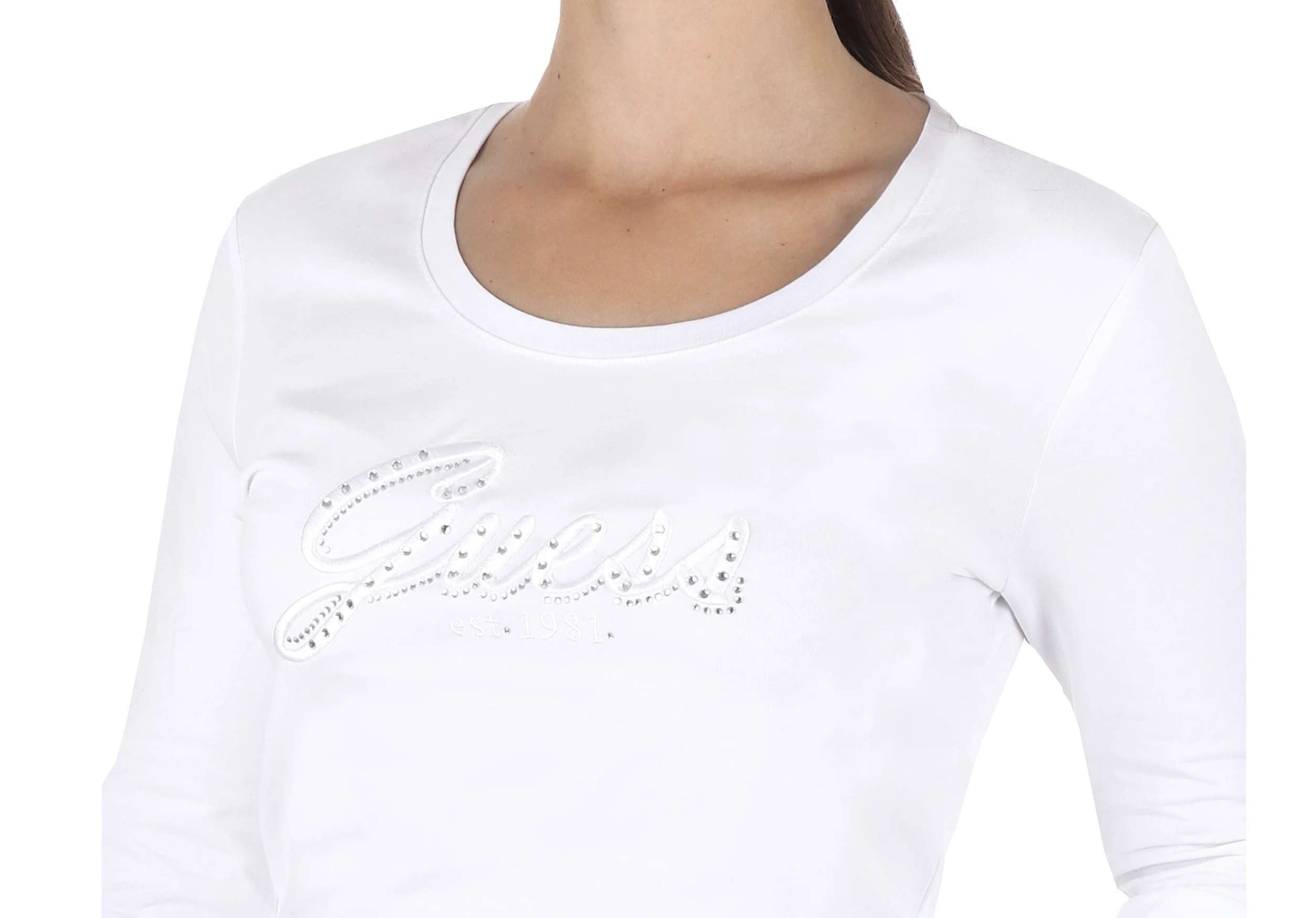 T-shirt donna Guess white E26GU13 W5YI26J1314