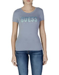 T-shirt donna Guess blu ES25GU79 W5GI14J1314
