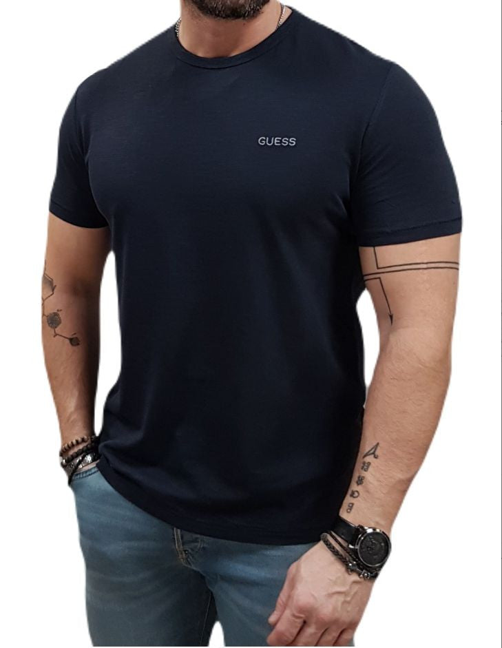 T-shirt uomo Guess blu ES25GU39 M5RI06K6XN4 G7V2