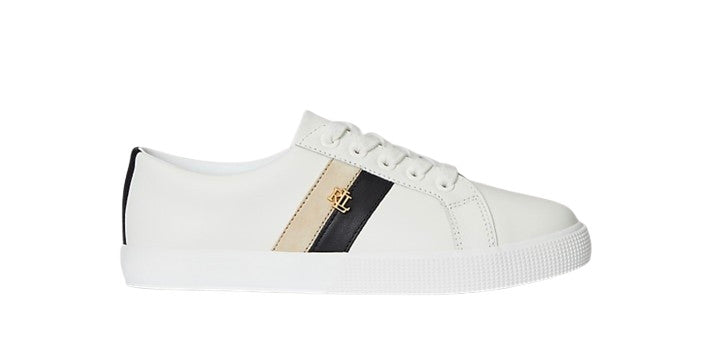 Sneaker Lauren Ralph Lauren Janson snow white D26RL07 802979187001