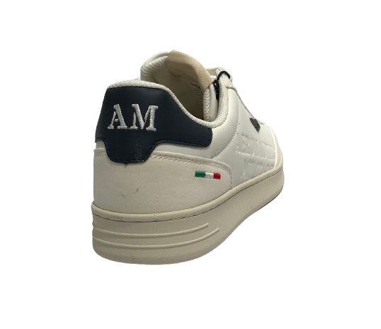 Sneaker Aeronautica Militare ecosuede bianco US25AR07 251SC306CT3385