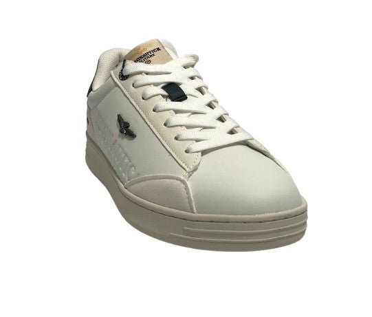 Sneaker Aeronautica Militare ecosuede bianco US25AR07 251SC306CT3385