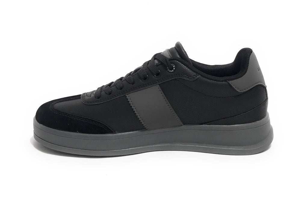 Sneaker U.S. POLO Campy004 pelle black/grey U26UP02